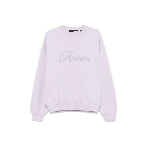 Rotate Logo embroidered Sweatshirt