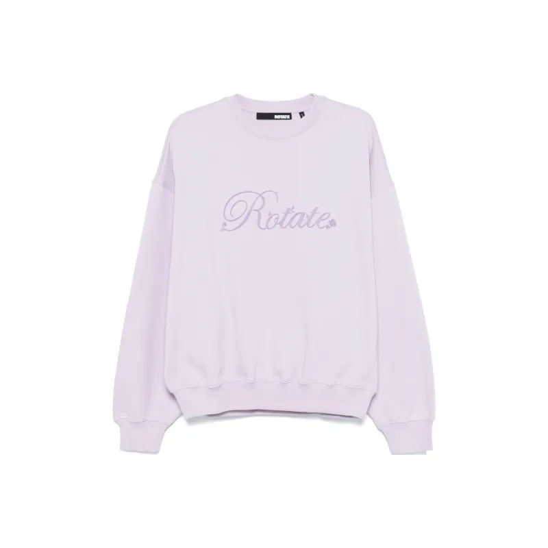 Rotate Birger Christensen Logo embroidered Sweatshirt-0