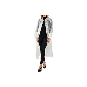 Burberry Trench Coats Women's White