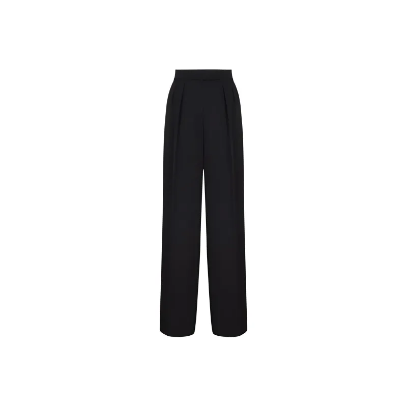 MaxMara High Waist Wide Leg Trousers-0