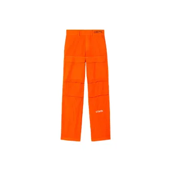 HERON PRESTON Knitted Sweatpants Women's Orange