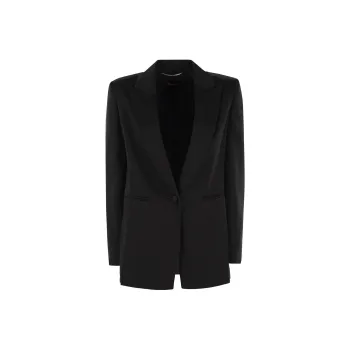 MaxMara Studio Galazia Single Breasted Tailored Blazer