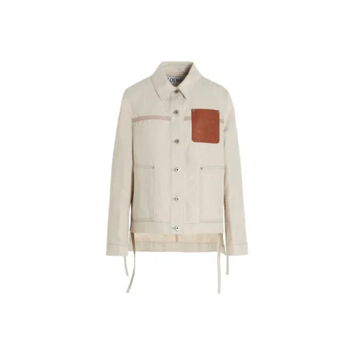 LOEWE Workwear Jacket 'Ecru'