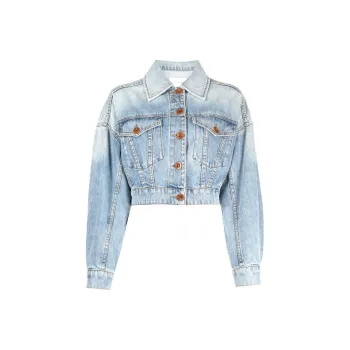Zimmermann Raie Cropped Jacket
