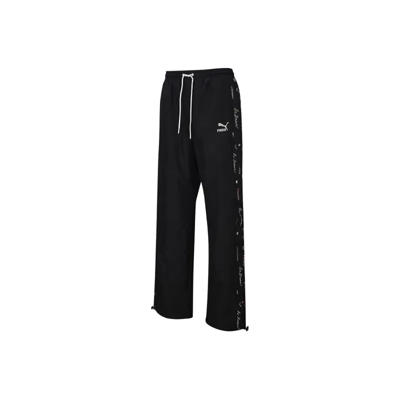 PUMA Knitted Sweatpants Women's Black-0