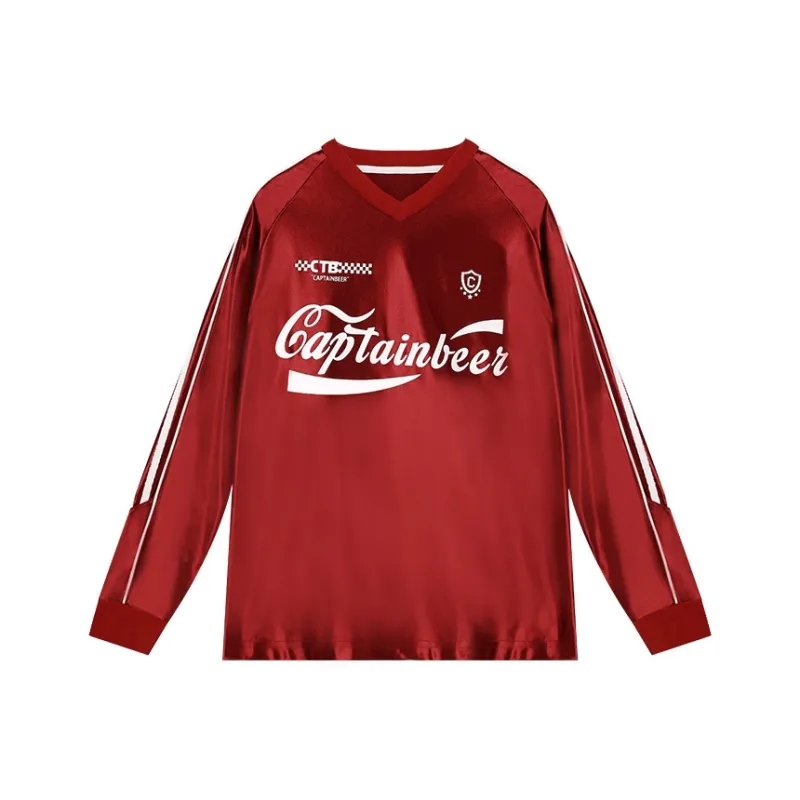 Ctbcaptainbeer Jersey Unisex Red-0