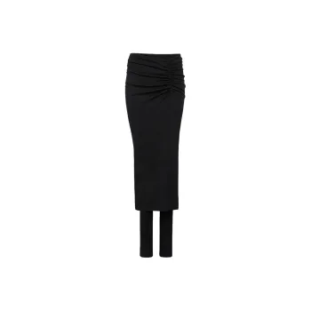 Alaia Draped Skirt Pants