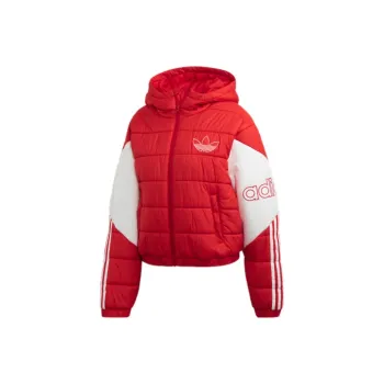 Adidas Originals Puffer Jackets Women's Light Scarlet
