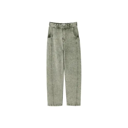 COMMON VALUE 'Niche Gap' Casual Pants Unisex Pine Frost Green
