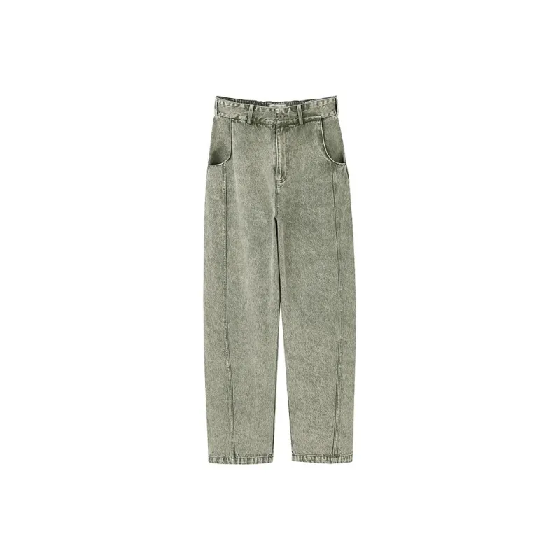 COMMON VALUE 'Niche Gap' Casual Pants Unisex Pine Frost Green-0