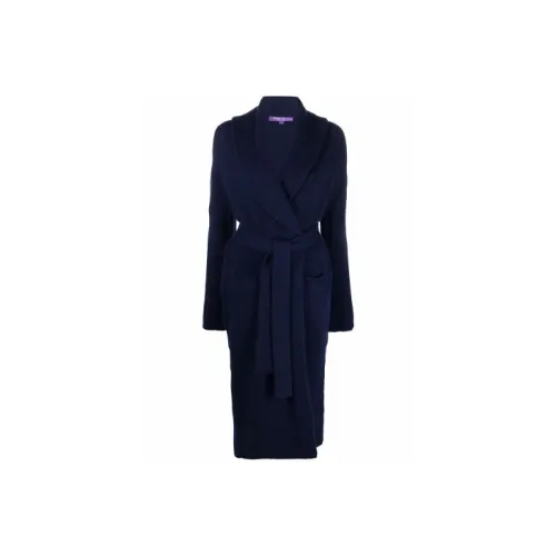 Polo Ralph Lauren Velvet Jackets Women's Dark Blue
