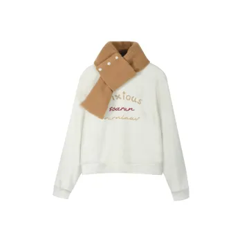 MISHOW Sweatshirt Women's Light Beige