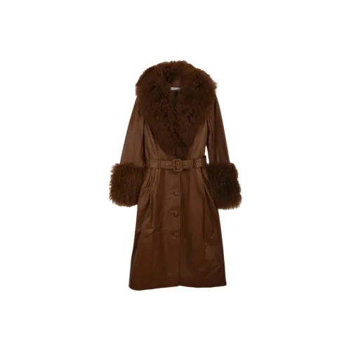 Saks Potts Coats Women's Brown