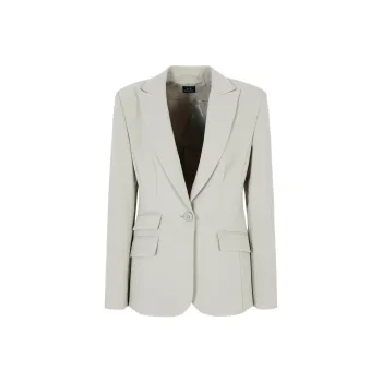 ARMANI EXCHANGEAE FW24 Business Suits Coats Women's Gray Green