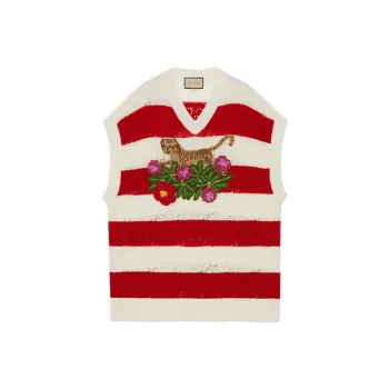 GUCCI Vests Women's Red