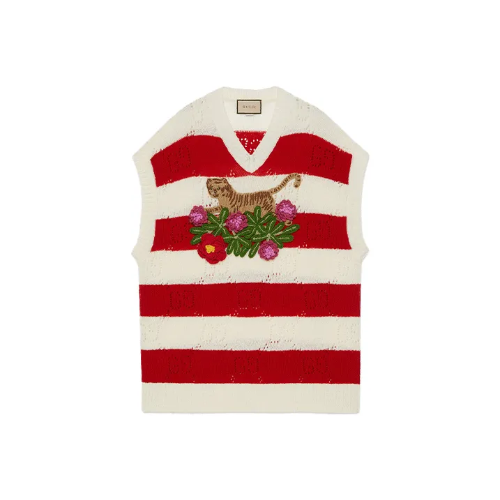 GUCCI Vests Women's Red-0