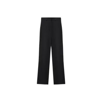 NANUSHKA Felina Straight Leg Satin Trousers