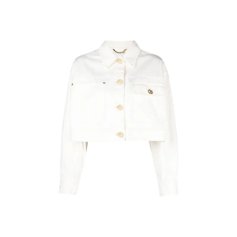 Zimmermann Matchmaker Cropped Denim Jacket-0