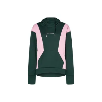Oakley ROSY RC FLEECE HOODIE Sweatshirt Women's Green/Pink
