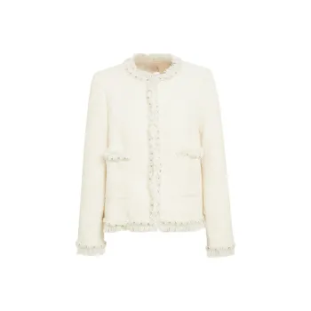 AUI Cropped Coats Women's Apricot
