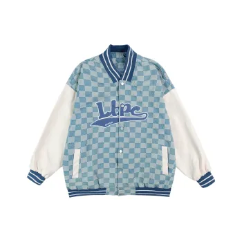 LBPC Baseball Jacket Unisex Blue