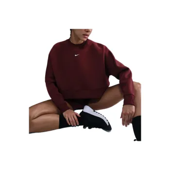 Nike Prima Women's Dri FIT Oversized Crew Neck Cropped Top