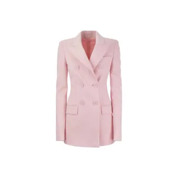 SportMax Double Breasted Long Sleeved Blazer