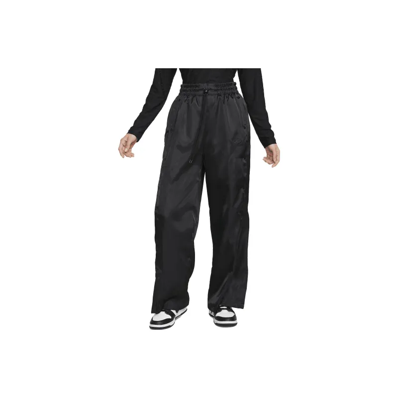 Nike Sportswear Women'ss Circa 96 High Waist Breakaway Pants Asia Sizing Black/Dark Smoke Grey-0