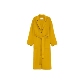 Ulla Johnson SS24 Coats Women's Mustard Yellow