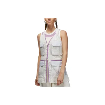 Jordan Vests Women's Phantom Gray White