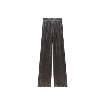 ZARA Casual Pants Women's Silver