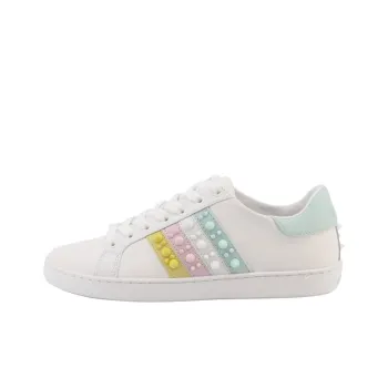 GUESS JACOBB Low Top Skateboard Shoes Women's White