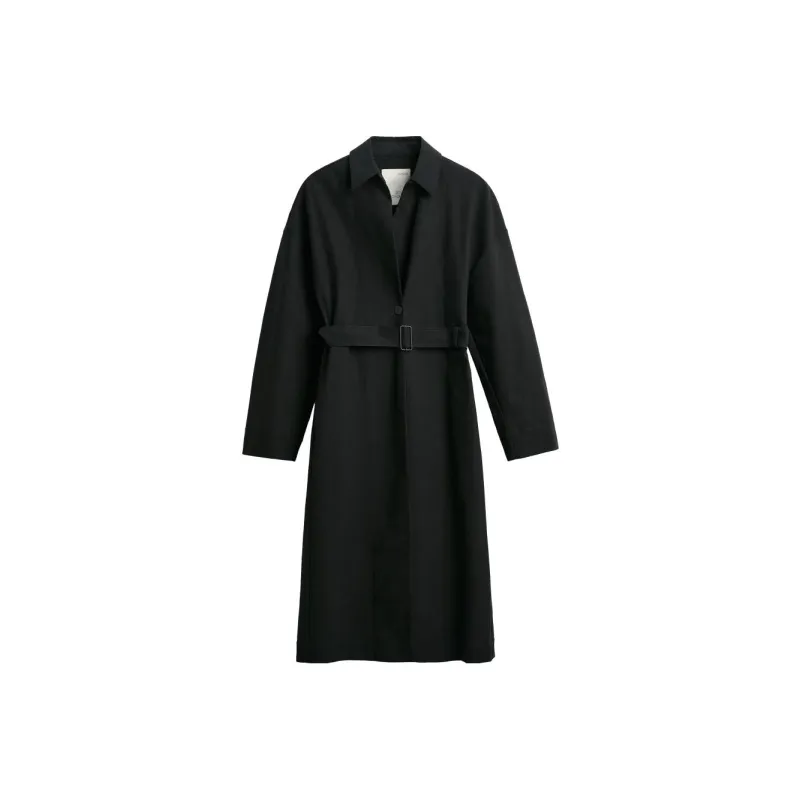 ZARA x Studio Nicholson FW23 Trench Coat Women's Black-0