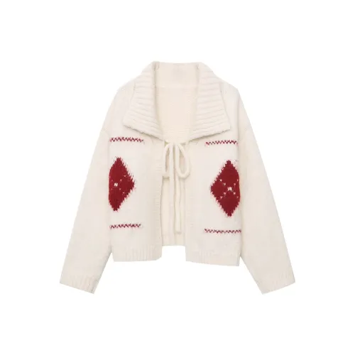 CHARM PICK Knitwear Women's Beige