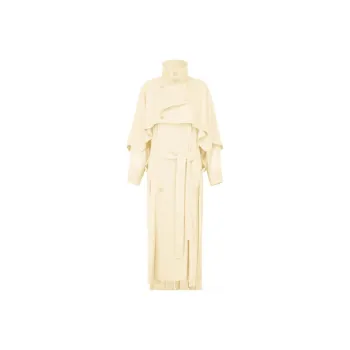 ISSEY MIYAKE Coats Women's Ecru