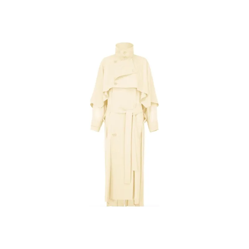 ISSEY MIYAKE Coats Women's Ecru-0