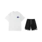 2 Pack (White Top+Black Shorts)
