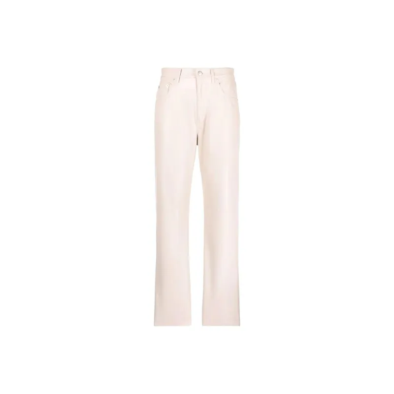 NANUSHKA Faux leather Straight Leg Trousers-0