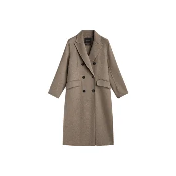 Massimo Dutti Coats Women's Dark Gray