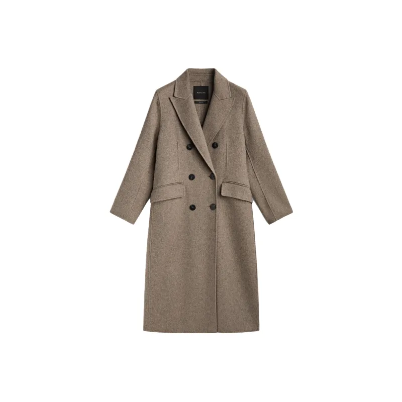 Massimo Dutti Coats Women's Dark Gray-0
