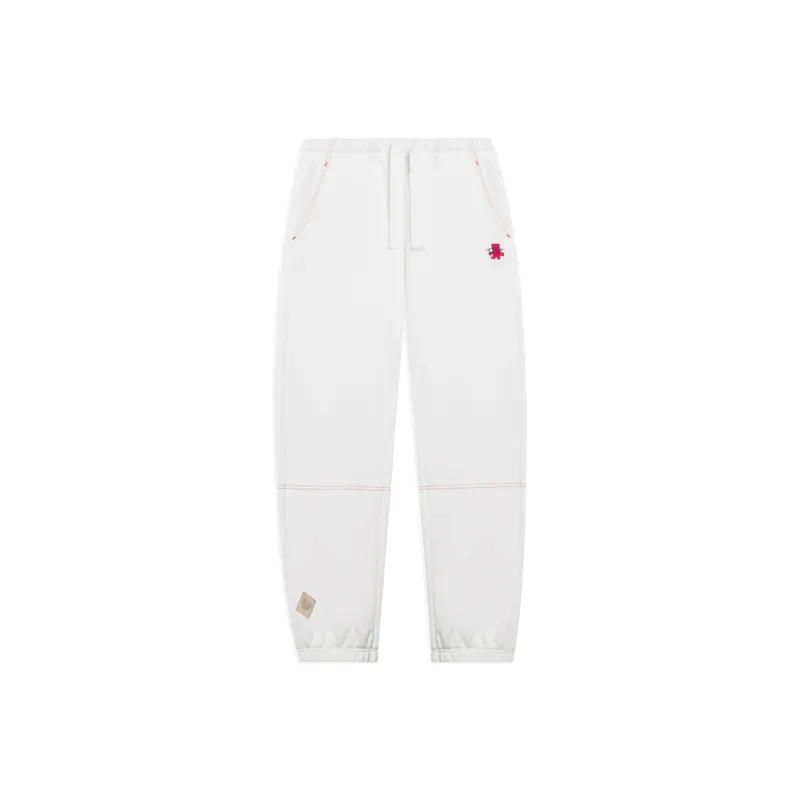 LiNing Knitted Sweatpants Women's Ivory-0