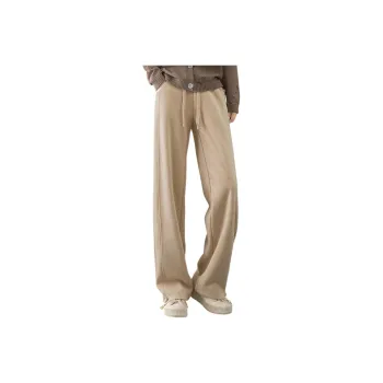Cypress House Casual Pants Women's Beige Herringbone