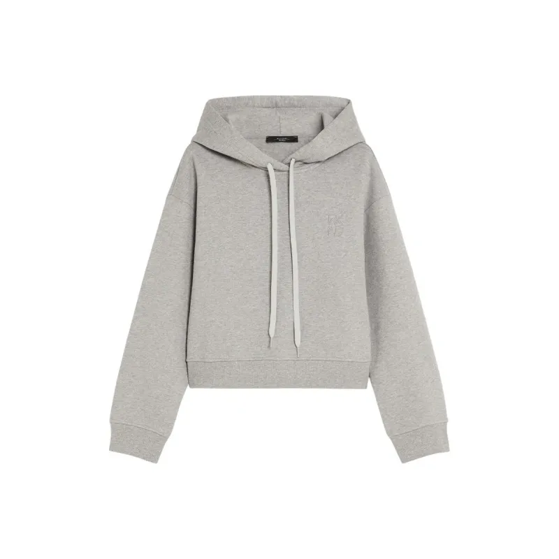 WEEKEND MaxMara Logo embroidered Hoodie-0