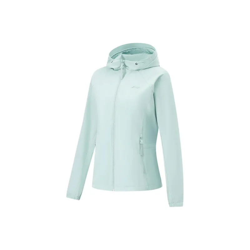 LiNing Fitness Series Trench Coat Women's Stone Gray-0
