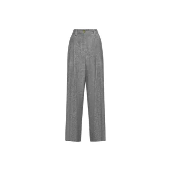Alysi Pleated Palazzo Pants