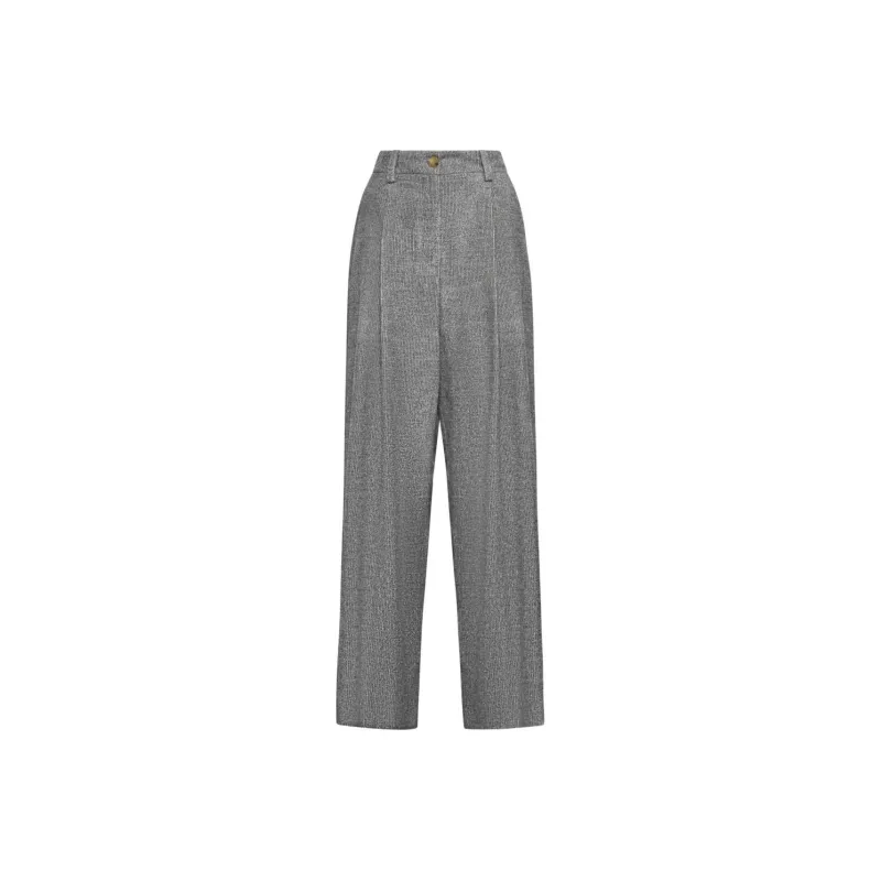 Alysi Pleated Palazzo Pants-0