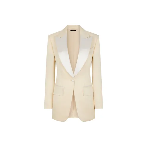 TOM FORD Lustrous Barathea Single Breasted Tuxedo Jacket