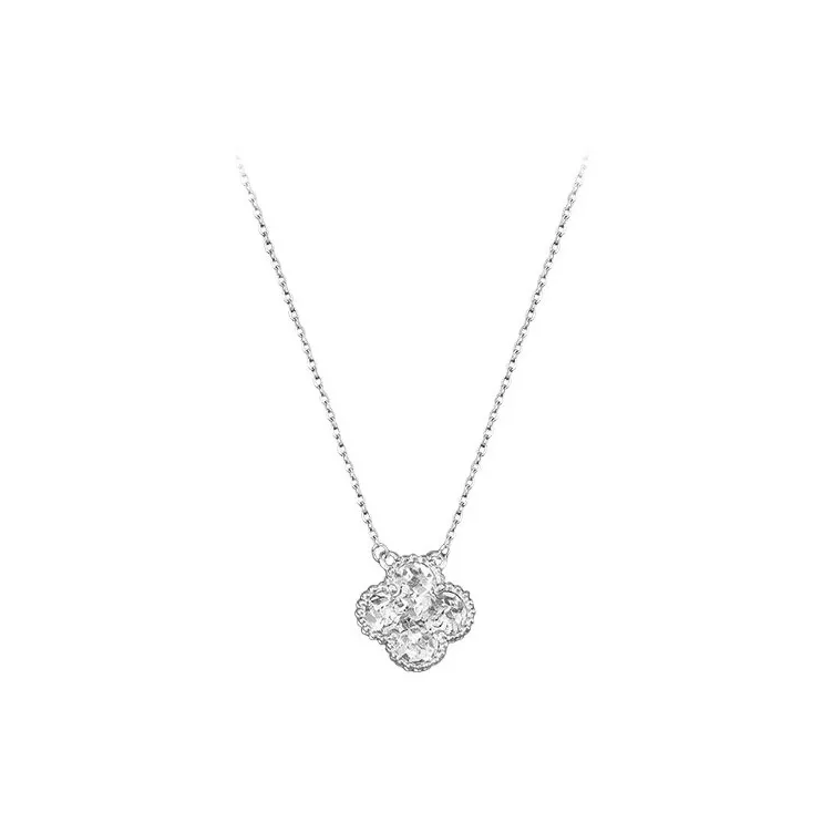 Roaelove 999 Fine Silver Necklaces Women's-0