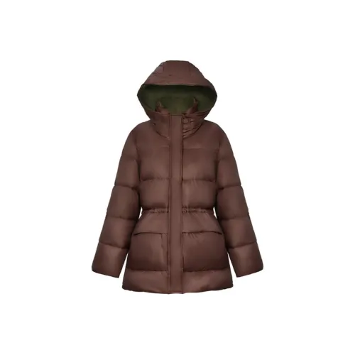 DIFFIE RIEGER Down Jacket Women's Coffee