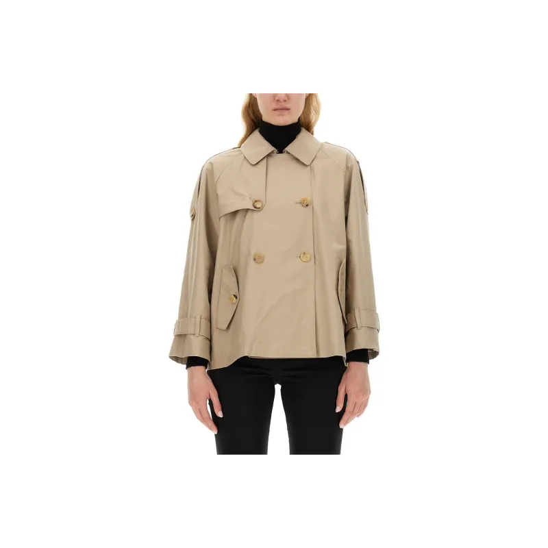 MaxMara Short Trench Coat-0